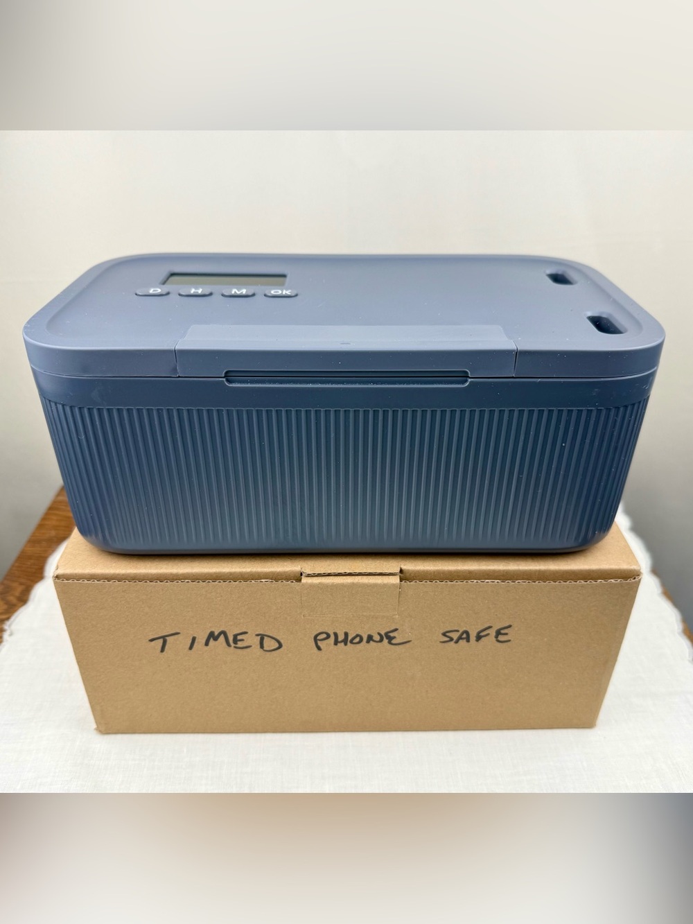 Timed Phone Safe Lock Box Digital Timer Focus Box Tested Working - Picture 4 of 4
